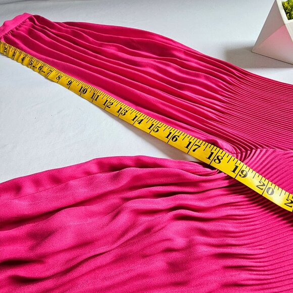 Stunning Pink Pleated Boho Blousy Top - Picture 8 of 8